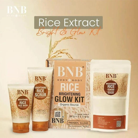 Rice Extract Facial Kit For Bright & Glowing Skin