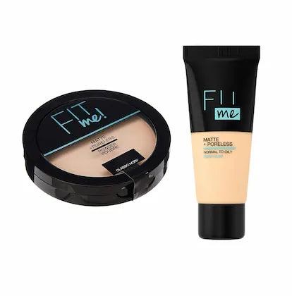 2 in 1 Makeup Deal : Compact Face powder & Foundation Set